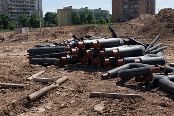 Pipes for underground utilities and trenching