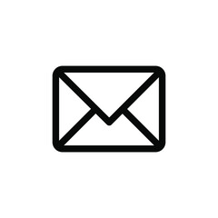 Message email icon isolated on white background. png and vector eps 10