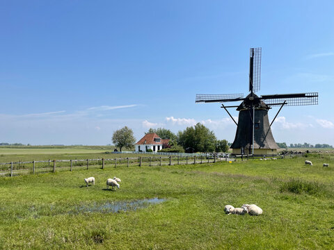 Windmill around Workum