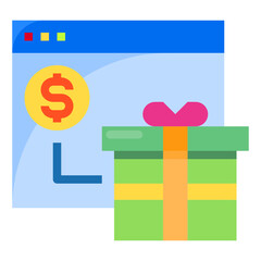 online flat icon