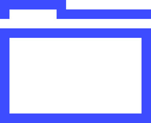 blue frame for any text with arrow