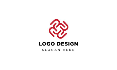 R letter logo design. flat minimalist word R logo for a company.