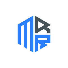 MRR logo MRR icon MRR vector MRR monogram MRR letter MRR minimalist MRR triangle MRR hexagon Unique modern flat abstract logo design 