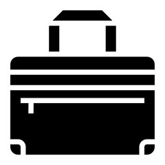 Bag glyph icon