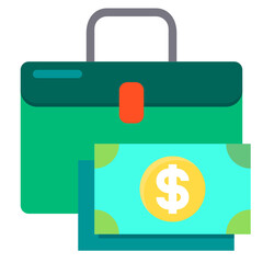 Bag flat icon