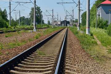 railway in the countryside