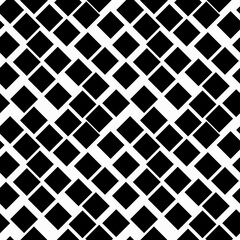Diagonal squares ornament. Vector minimal square pattern. Seamless and repeated squares wallpaper.