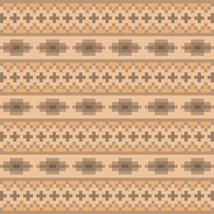 Illustration concept abstract lines pixel art decoration