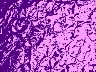 Paint Texture . Distress Grunge background . Scratch, Grain, Noise rectangle stamp . pink lilac crumpled foil. Place illustration Over any Object to Create Grungy Effect .abstract vector.