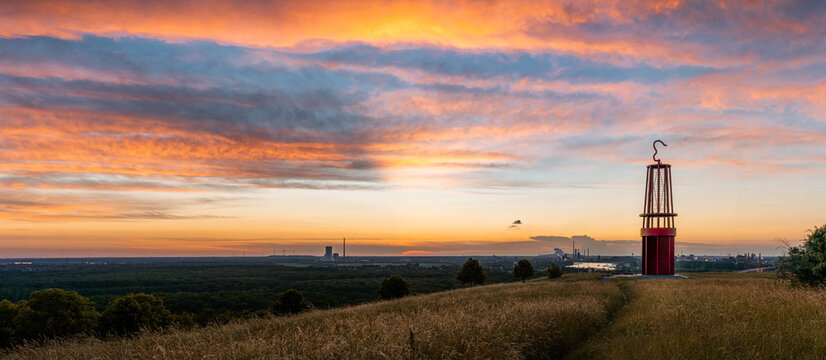 Halde Rheinpreu&szlig;en in Moers Duisburg