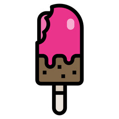 ice cream line icon