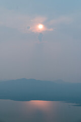 sunrise over the sea