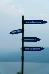 Fototapeta premium sign post