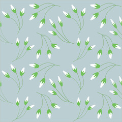 Seamless pattern design for fabric print work. Pattern for batik printing.
