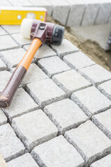 Kopfsteinpflaster - Pflastersteine Granit 