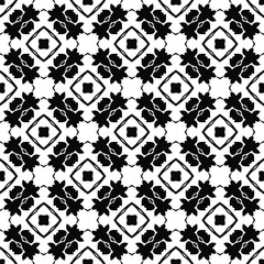 
Vector geometric pattern. Repeating elements stylish background abstract ornament for wallpapers and backgrounds. Black and white colors.
