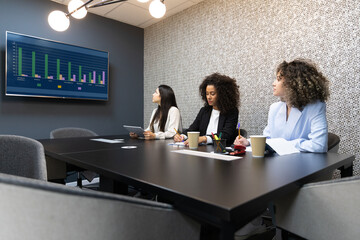 Business Women During Meeting