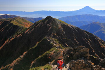 Mt.Kitadake 秋の北岳登山