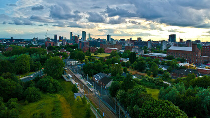 Obraz premium City of Manchester, England, United Kingdom ( Greater Manchester )