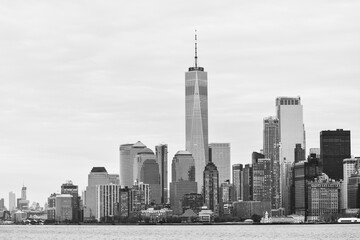 Obraz premium Manhattan View from Hudson River, New York, United States of America