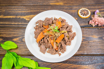 Delicious Korean Grilled Beef, Bulgogi