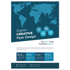 Business Global Marketing Flyer