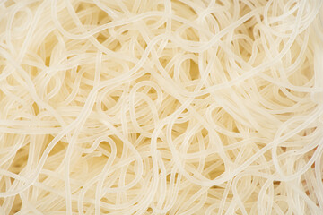 died rice noodles textured background