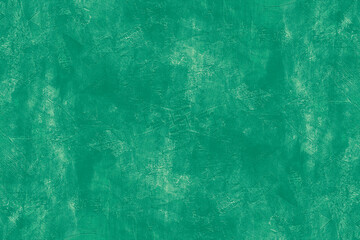 Abstract green vintage grunge background texture, illustration, soft blurred texture in center with blank , simple elegant green background