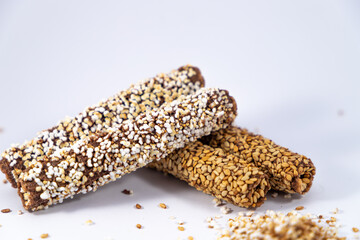 sticky bread with seed