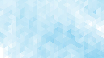Abstract Modern Background with Soft Blue Gradient Color Gradient and Lowpoly Element