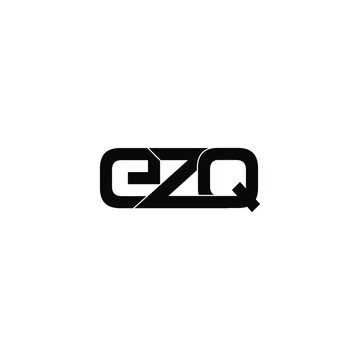 ezq letter original monogram logo design