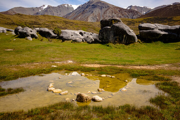 Limestone bolders at Castle Hill, New Zealand