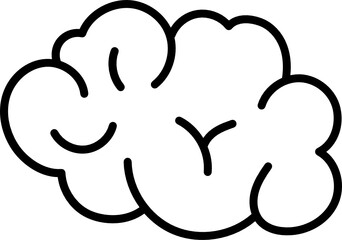 brain doodle icon