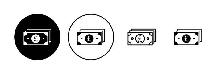 Money icon set. Money vector icon.