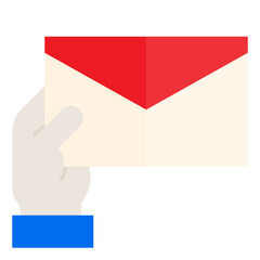 Mail flat style icon