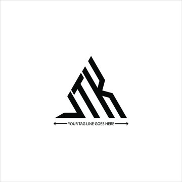 jtk letter logo creative design. jtk unique design


