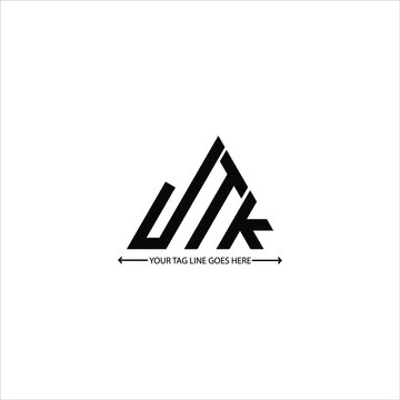jtk letter logo creative design. jtk unique design


