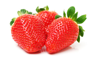strawberry isolated on white background