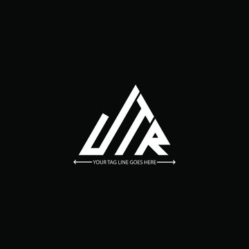 jtr letter logo creative design. jtr unique design