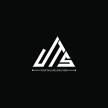 jts letter logo creative design. jts unique design

