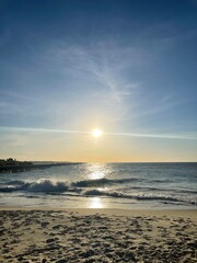 Obraz premium sunset on the beach