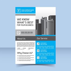agency flyer design template gives the best for business