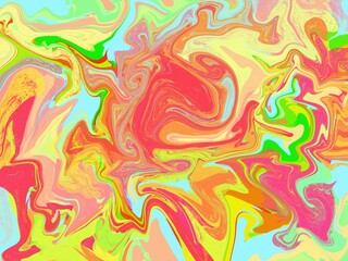beautiful and colorful abstract paint