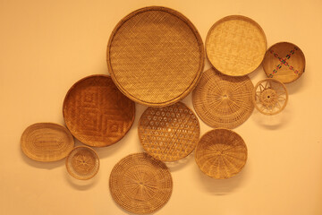 threshing basket basket  glass tray