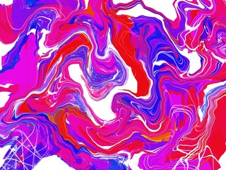 beautiful and colorful abstract paint