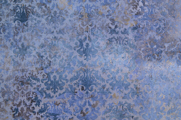 vintage blue background