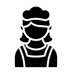 housekeeping glyph icon