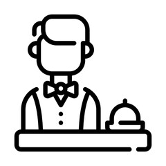 room service line icon