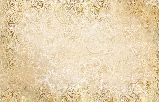 vintage background with ornament