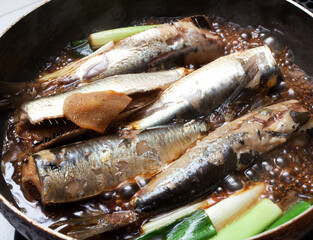 いわしの煮付け　　生姜煮